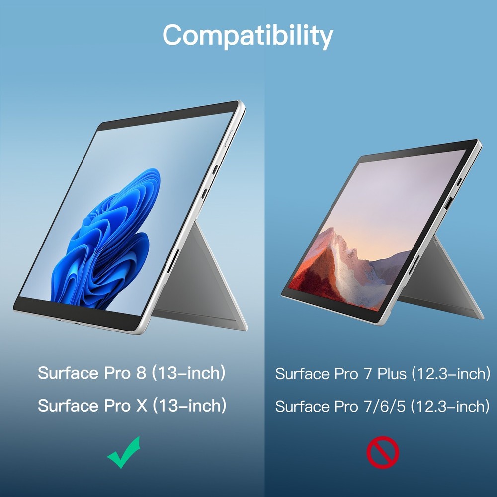 Screen Protector for Surface Pro 8 2021 and Surface Pro X 2021/2019 13-Inch