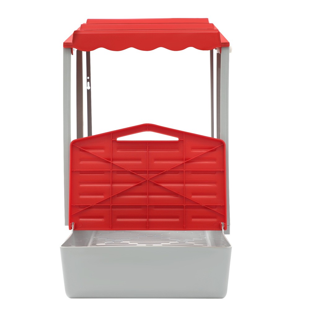 3-Compartment Chicken Nesting Box for Efficient Egg Laying and Easy Collection