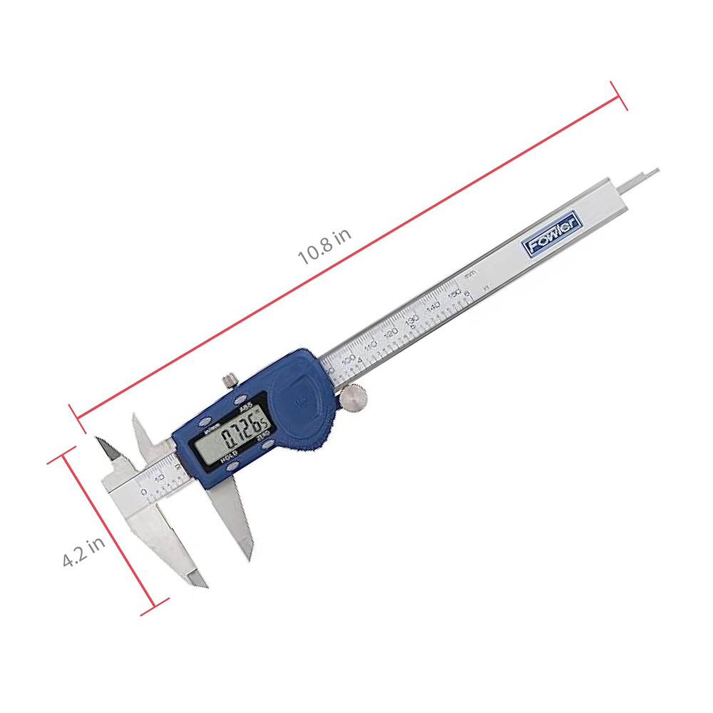 Xtra-Value 0-6" Digital Caliper - Precision Measuring Tool in Blue
