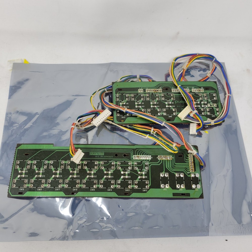 Roland Alpha Juno 1+2 Switch Control Panel A + B 76160340 sy1