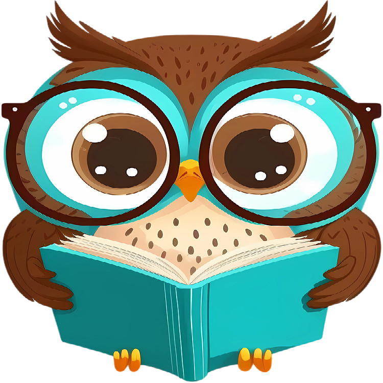 30 Custom Book Smart Owl Personalized Address Labels
