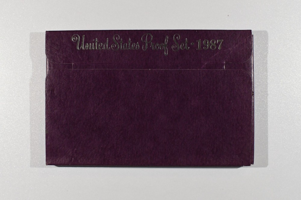 1987-S 5-Coin Proof Set/Box (Original Package)