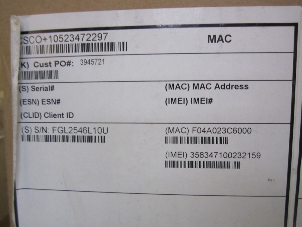 Cisco Catalyst CG418-E WIRELESS ROUTER