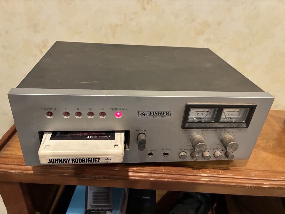 Fisher ER-8110 8-Track Player/Recorder Untested