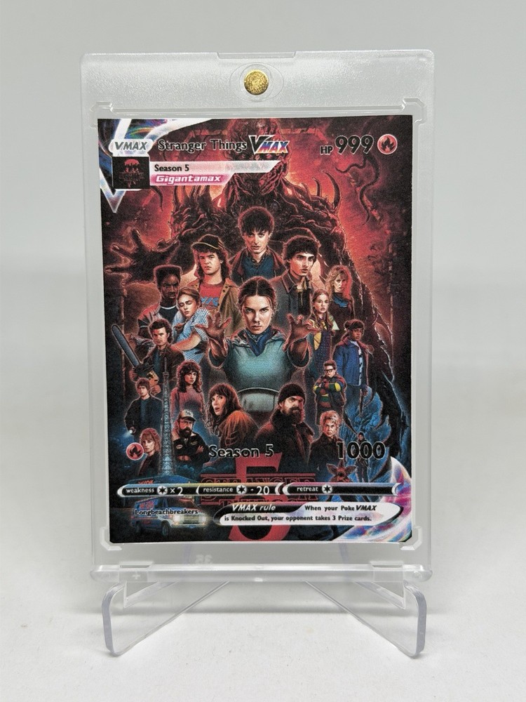Stranger Things Pokémon Card Full Art