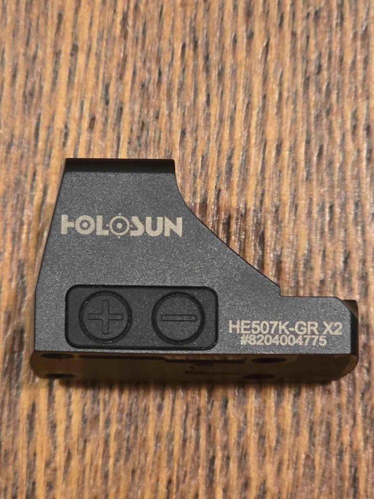 HOLOSUN HE507K-GR X2 Dot Sight - Green