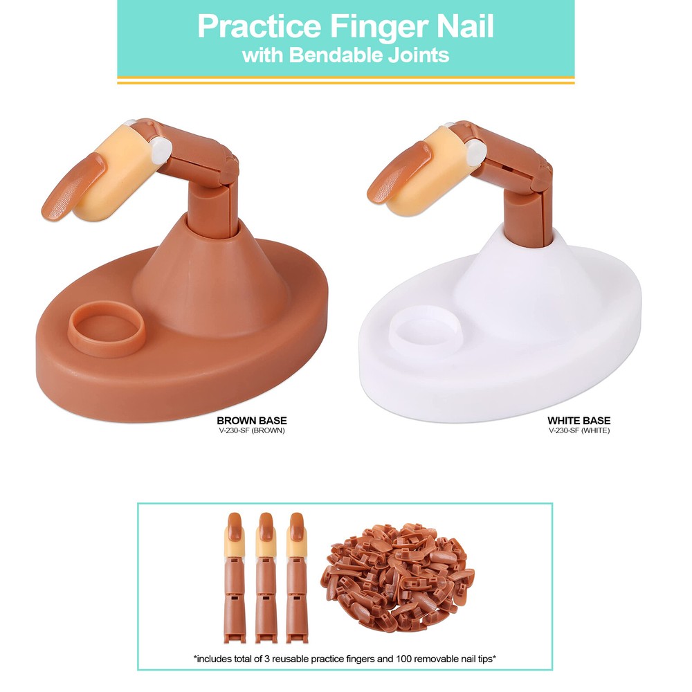 PANA Bendable Joints Training Beginner Practice Silicon Finger Kit