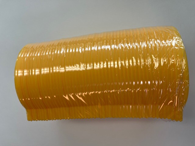 400 NEW HIGH QUALITY SOLID YELLOW CSHELL CD DVD CASES, C-SHELL-Y-YY