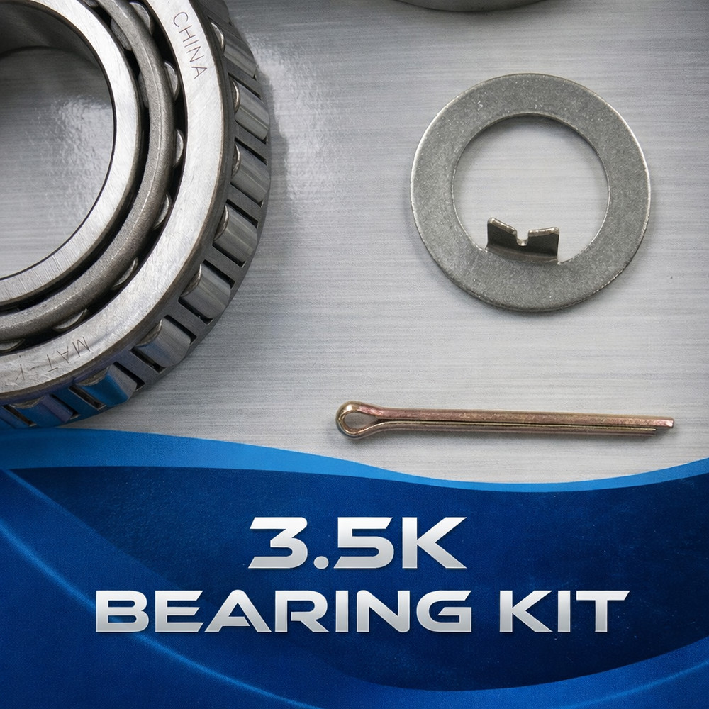 MAT Trailer Wheel Bearing Kit 3,500 lb Axle BEK-3.5K