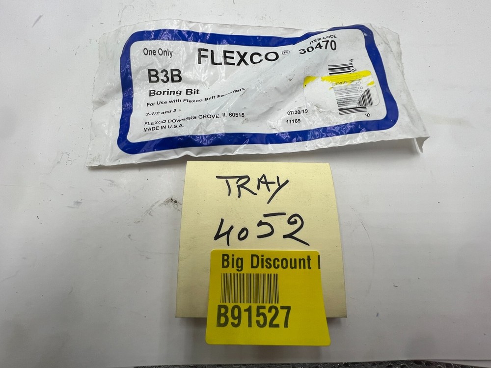 Flexco Boring Bit B3B 30470 2-1/2 and 3