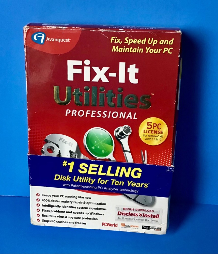 FIX-IT UTILITIES PROFESSIONAL 5 PC LICENSE