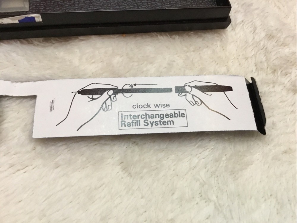 80s Vintage SR10 Pentel Ceramicron Technical Drafting Pen + Case / Instructions