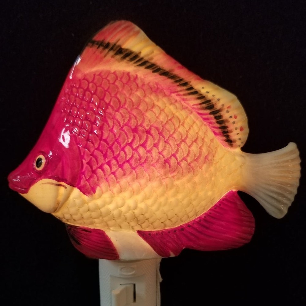 Set of 2 Tropical Fish Night Light