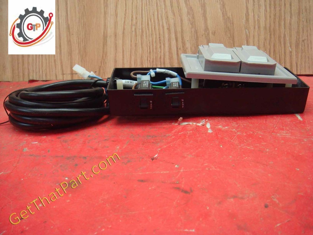 Stryker 3002 Secure II Med−Surg Bed Complete Outlet Box Assembly