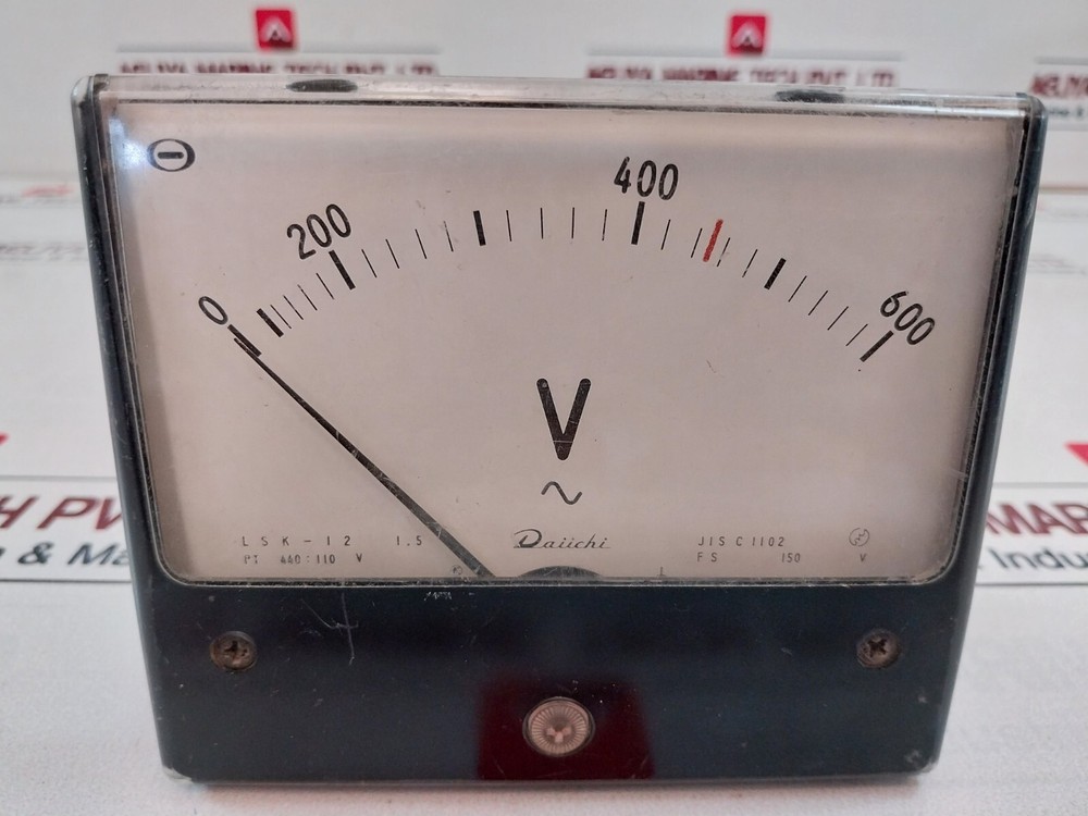 Daiichi Lsk-12 Voltmeter 0-600v