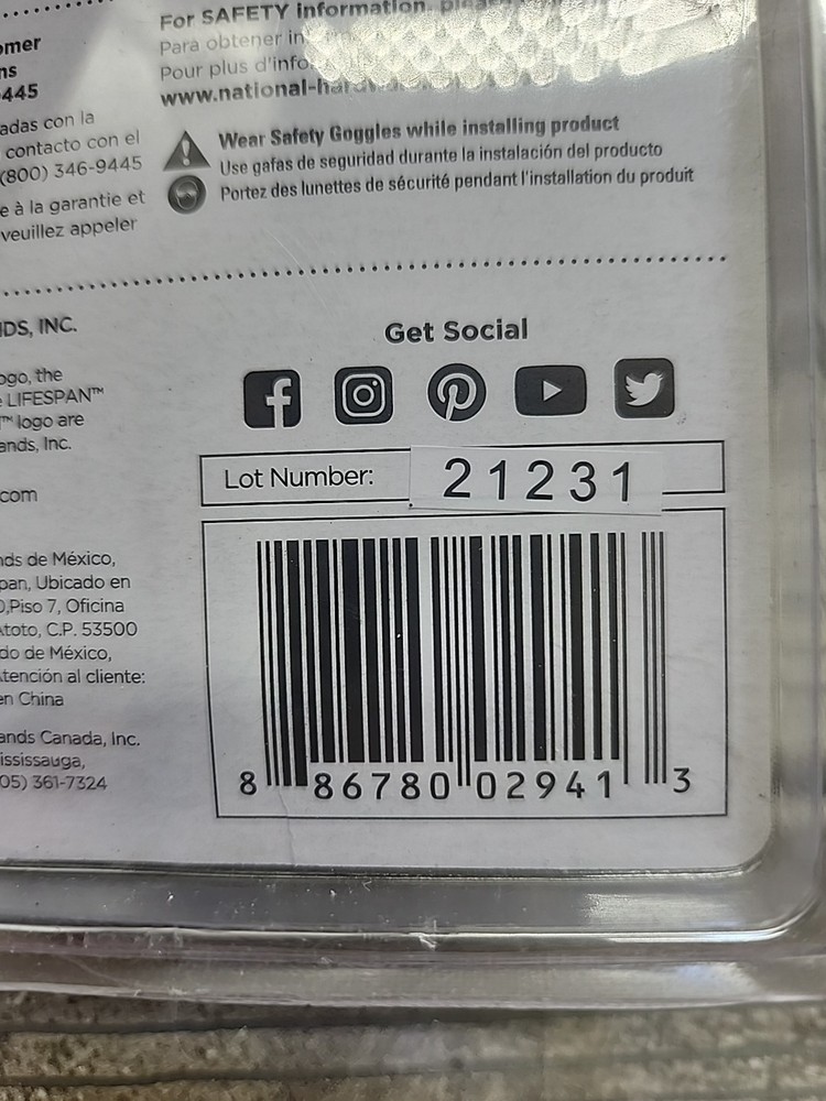 National Hardware Decorative Knob in Black 2Pack [132]