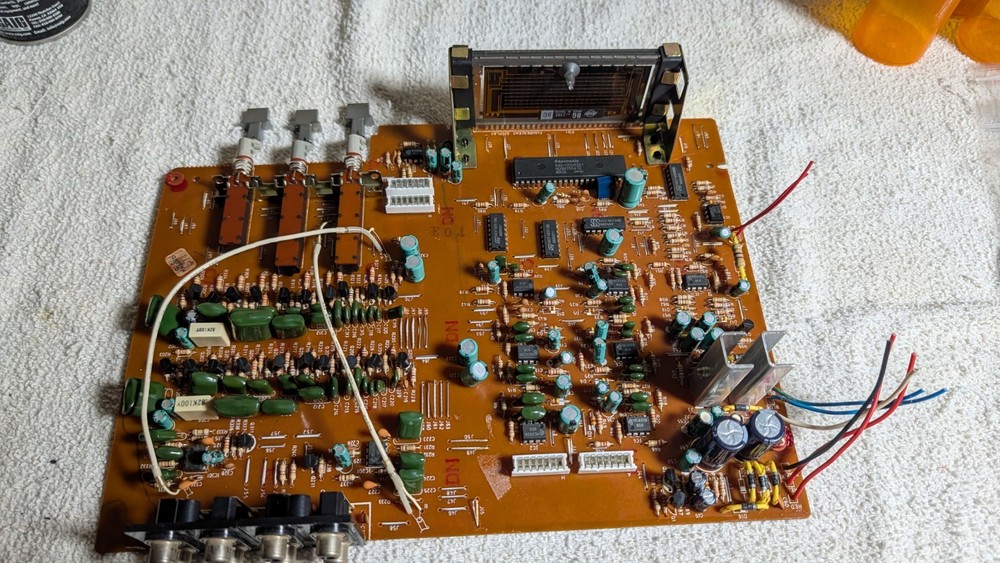 adc sound shaper equalizer Main Circuit Board.