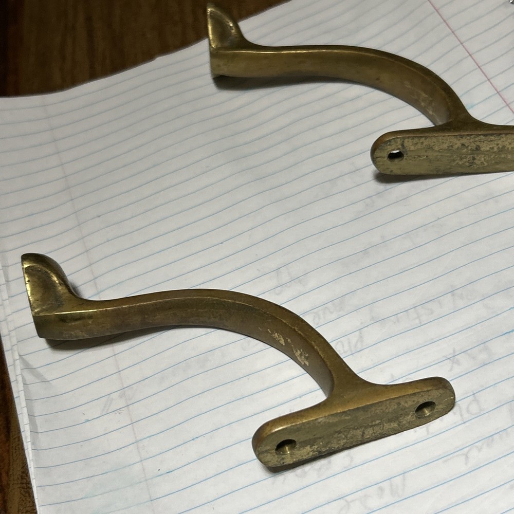 Solid Brass Claw Feet Legs Set Of 2 6"L
