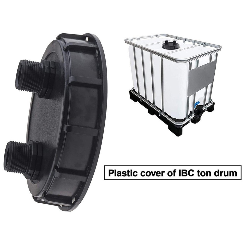 Leak proof IBC Vented Lid with White Rubber Sealing Ring and Venting Function