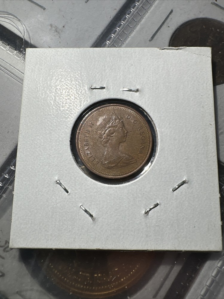 ~ ERROR ~ 1979 Canada ~ Double Date 1 Cent Penny ~ UNC ~ *C099