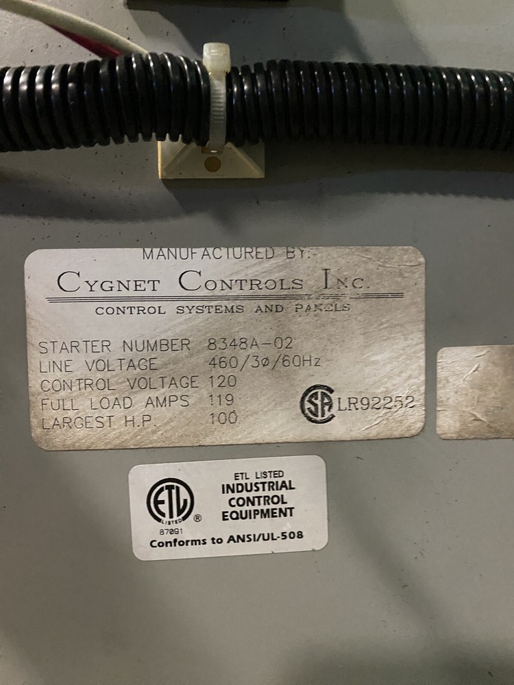 Palatek Model 100UGA Screw air Compressor 100HP
