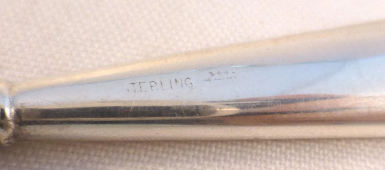 Plain Sterling Handle Cheese Server-Mono C-As Is Blade