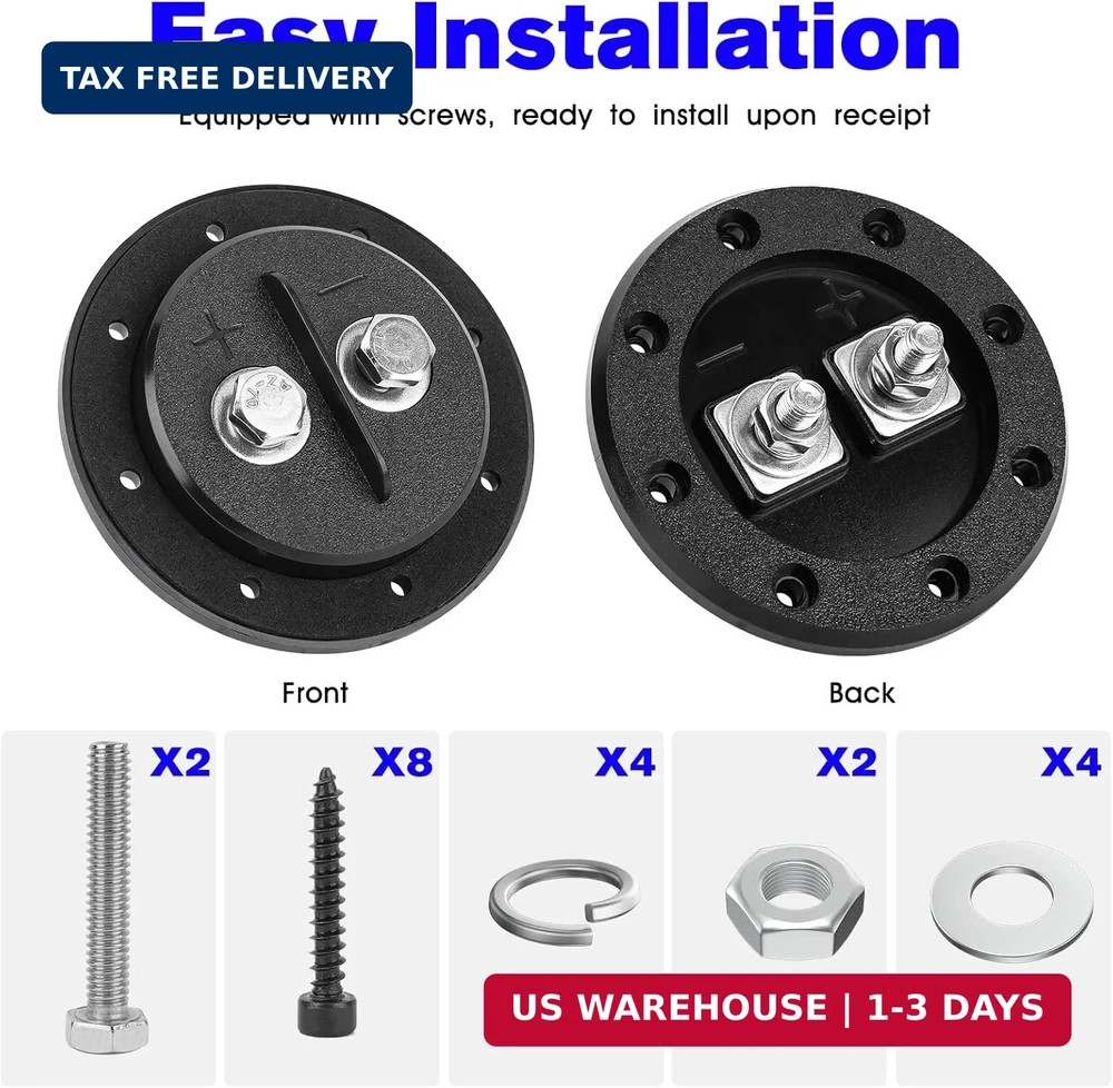 Replacement Speaker Box Terminal, Car Subwoofer Box Terminal for Speaker Termina