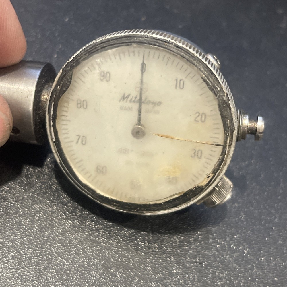 Vintage MITUTOYO #1410 Dial Indicator .001"-.250"