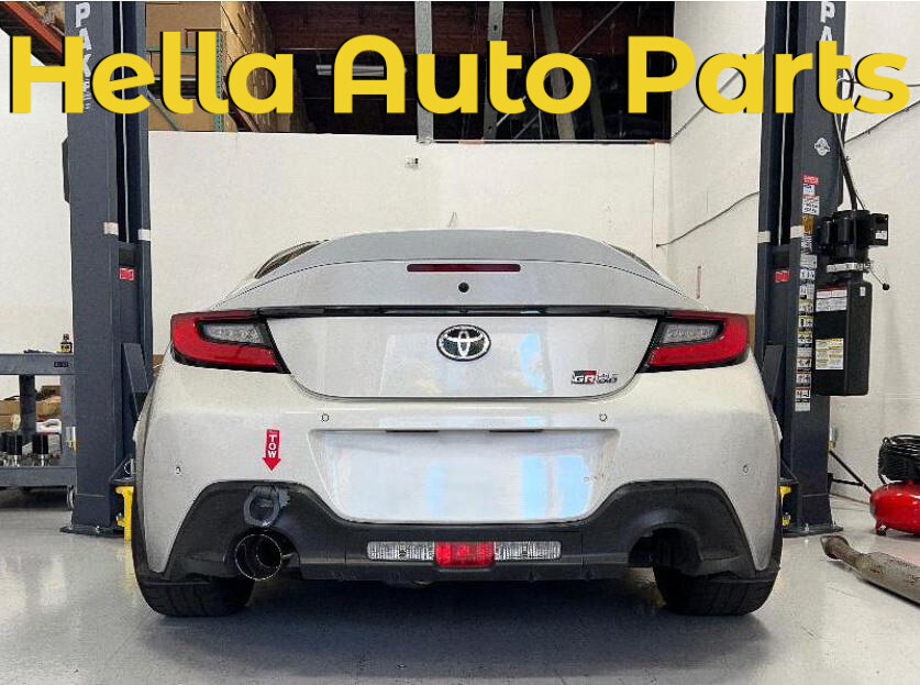 PLM Axle Back Exhaust 3" Single Exit 2022+ BRZ GR86 with Polished Tip