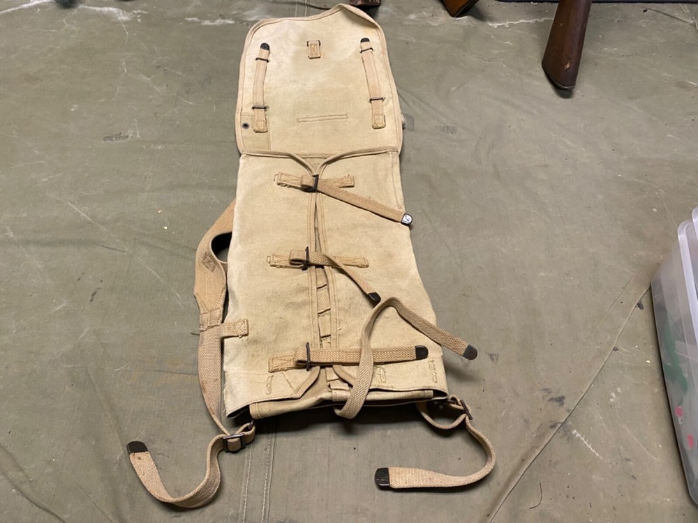 ORIGINAL WWI US ARMY M1910 HAVERSACK & MESS KIT POUCH COMBAT FIELD BACKPACK