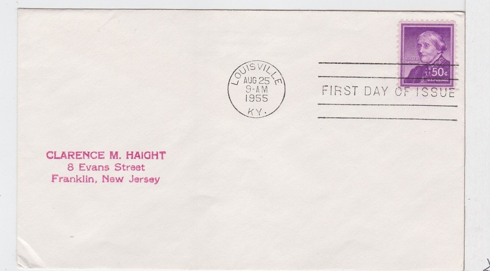 TurtlesTradingPost - Susan B Anthony #1099- 1955 FDC