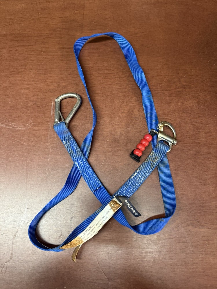 West Marine 6ft Safety Tether with Quick Release Shackle And Locking Hook