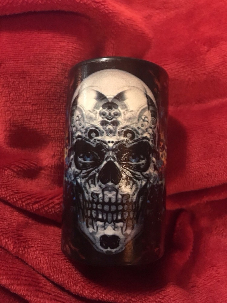 Skull Themed Stash Jar.