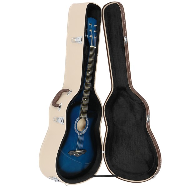 39" Classical Guitar Hard Case Microgroove Flat