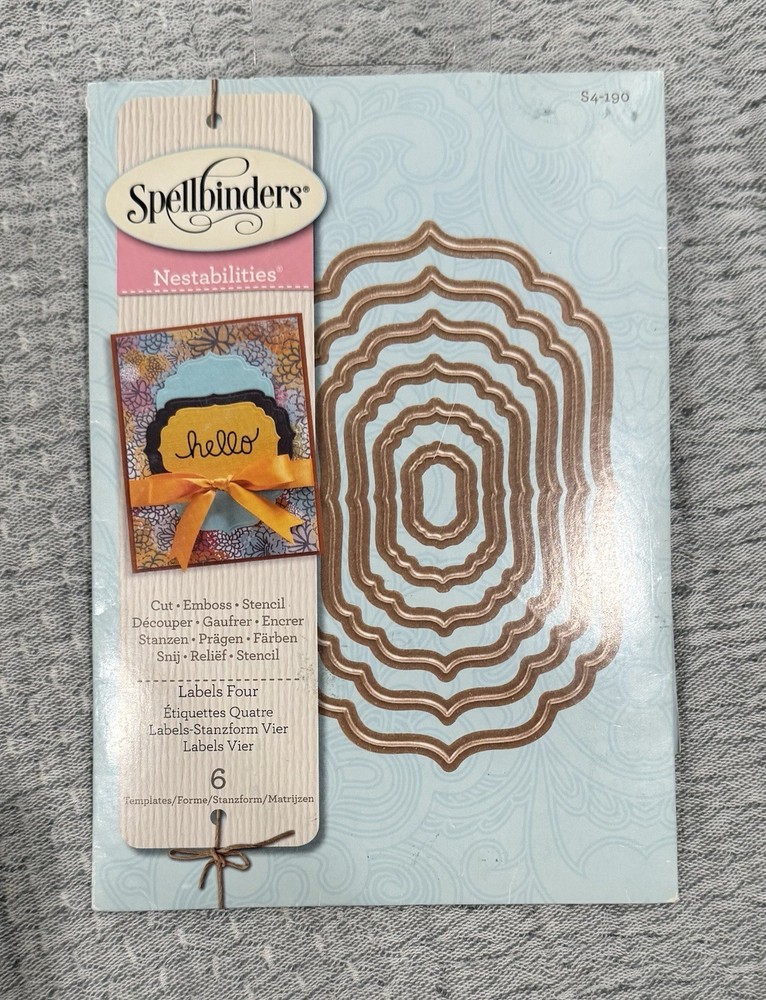 Spellbinders 6-Piece Die Cuts