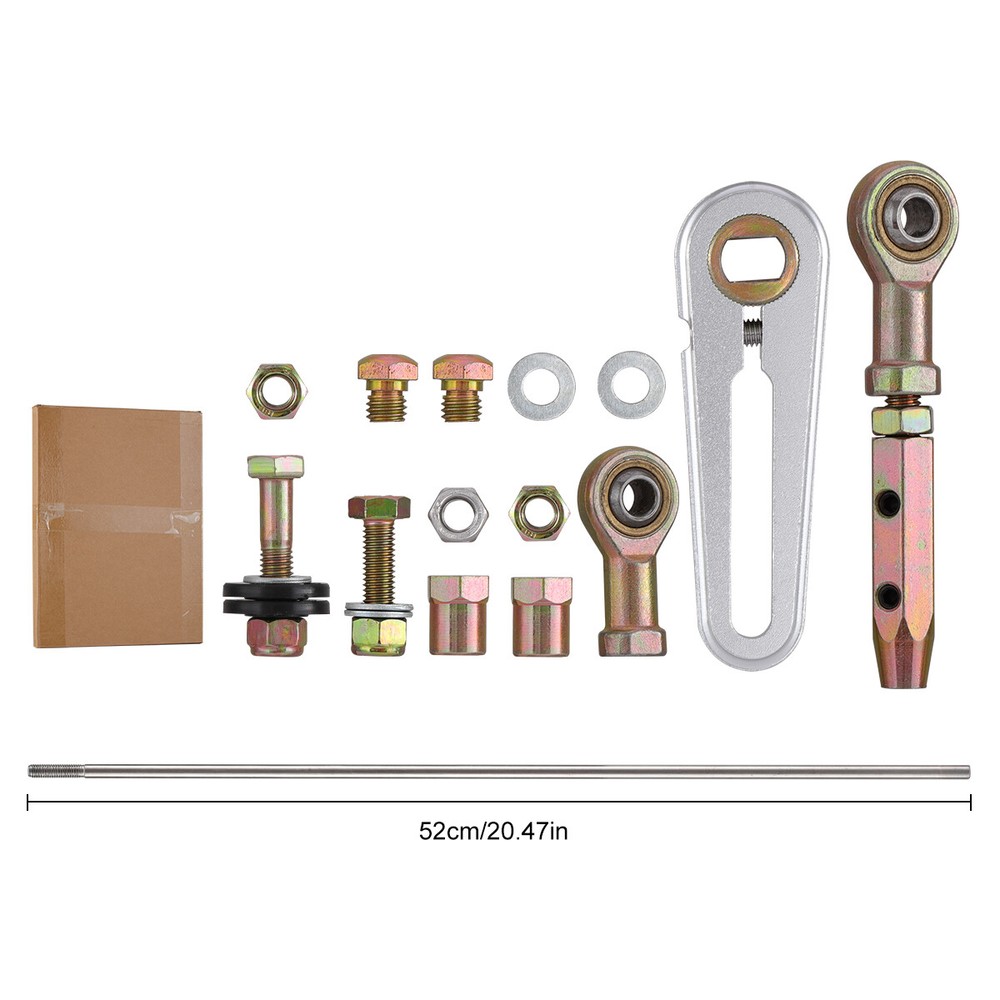 For GM 350 400 700R4 Transmissions Universal Adjustable Column Shift Linkage Kit