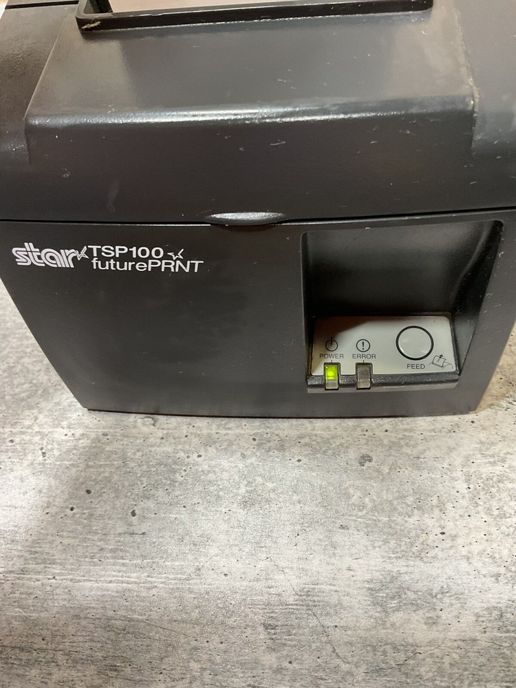 Star TSP100 FuturePRNT Receipt Printer Tested Working Future Print