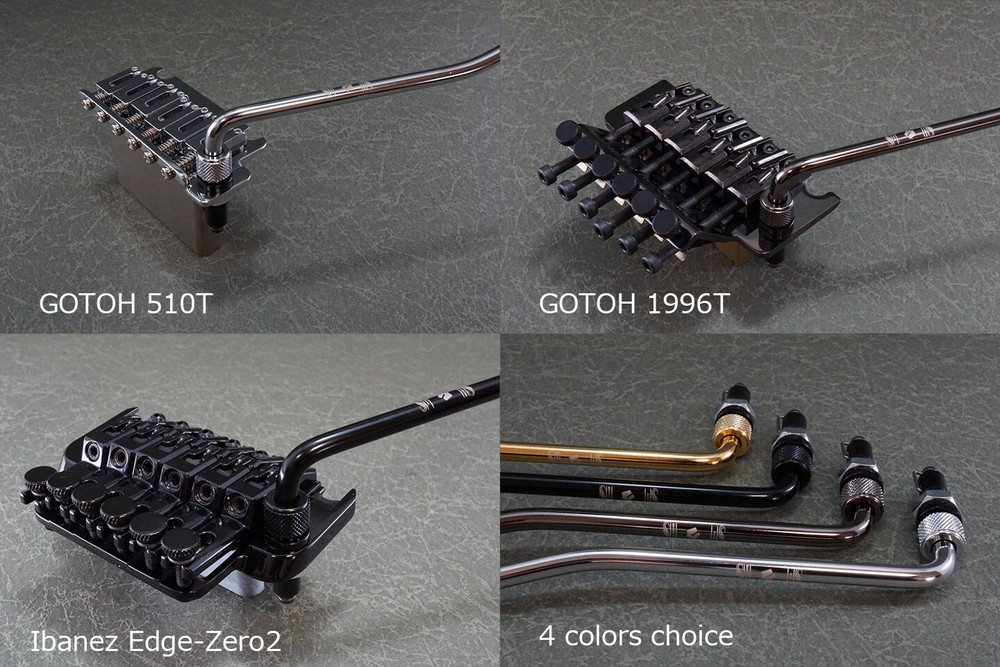 RED BISHOP MAGIK-ARM for Edge-Zero2, GOTOH, Wilkinson, Black, BK