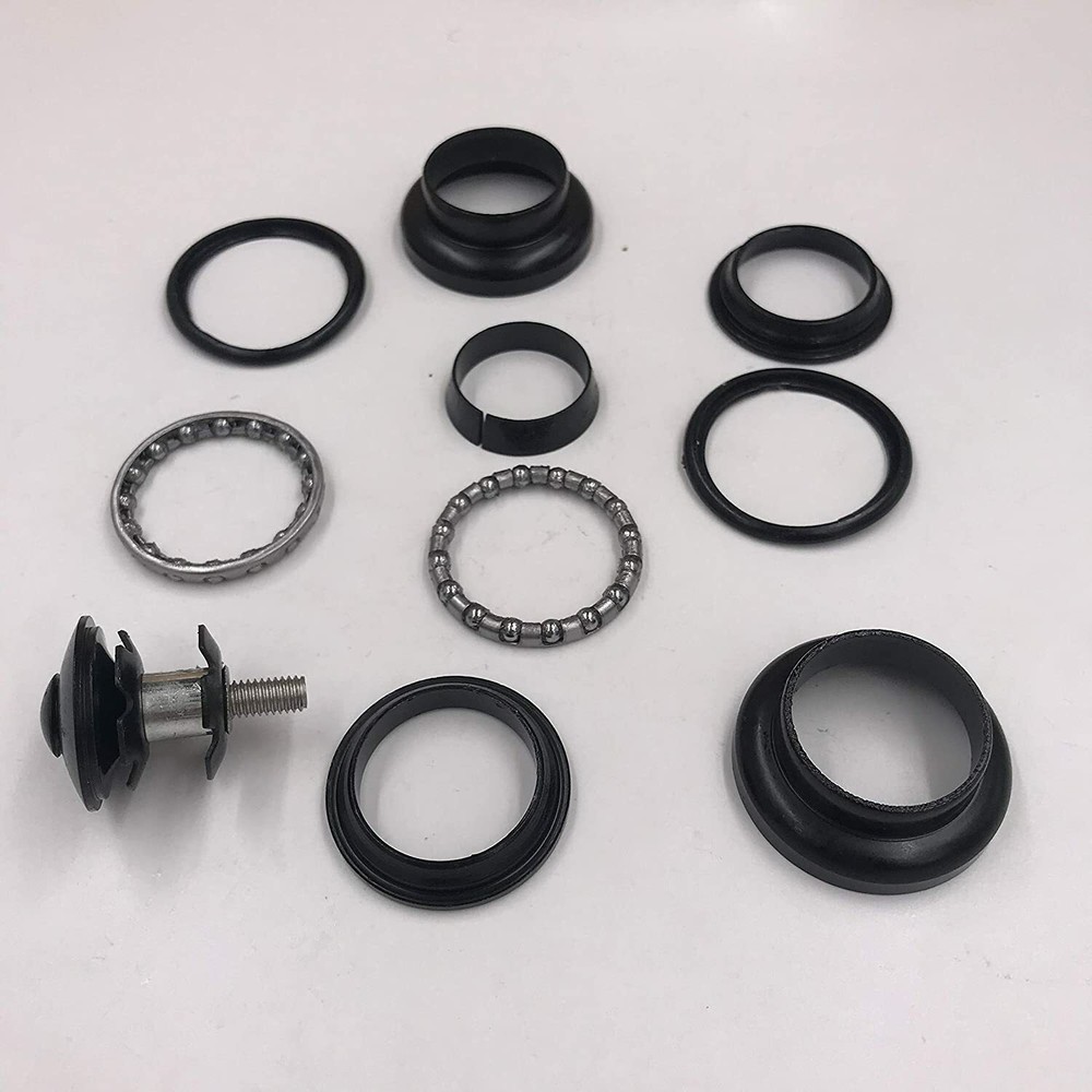 10pcs 1" Threadless Bicycle Headset Combo- Gas Motorized Bicycle (Black)