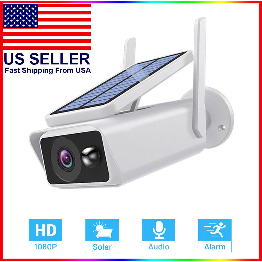 Wireless Solar-Powered Network Camera – Outdoor Security Monitoring Solution