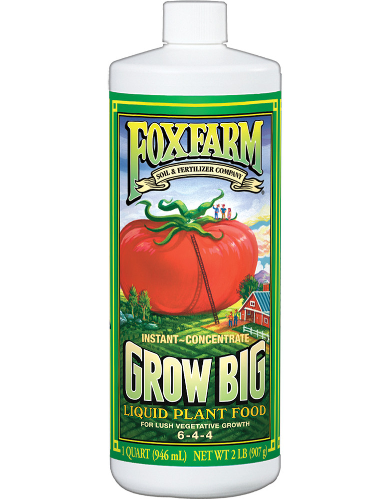FoxFarm Grow Big Liquid Concentrate - 1qt
