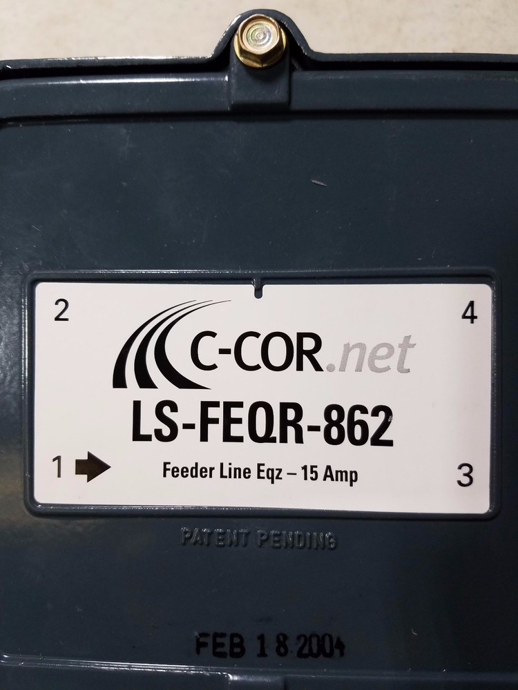 C-COR Feeder Line Equalizer 15 Amp LS-FEQR-862