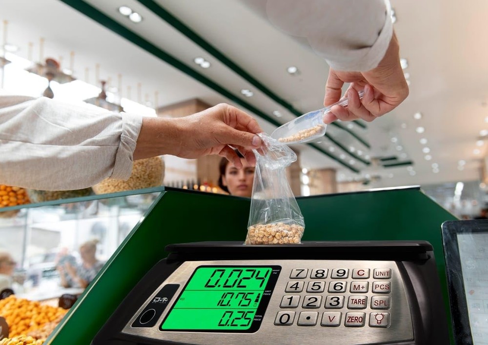 Price Computing Scale, Commercial Food Scale, Counting Function,66lb/30kg,1g,...