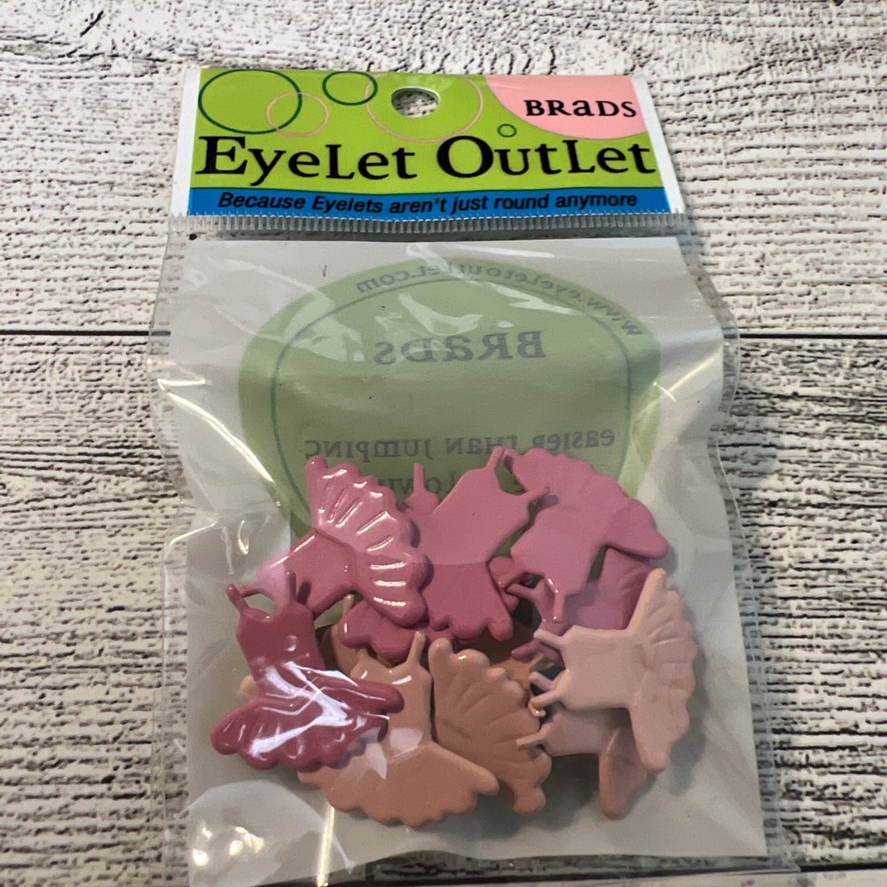 EyeLet OutLet Shape Brads 12/Pkg Tutu
