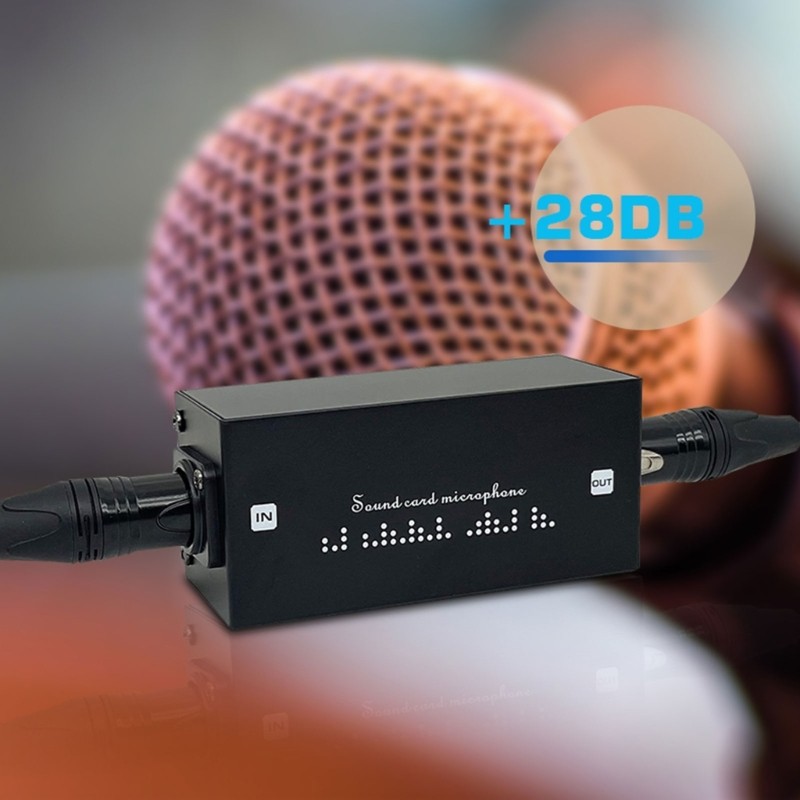 Improve Recording Experience Dynamic Mic Preamp Sounds Boosters Amplifiers