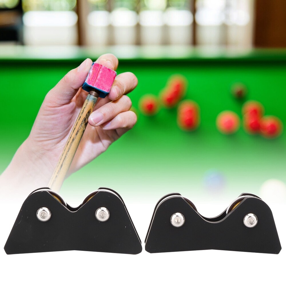 2Pcs Pool Billiard  Snooker Club Roller Straightness Detector Checker Tools