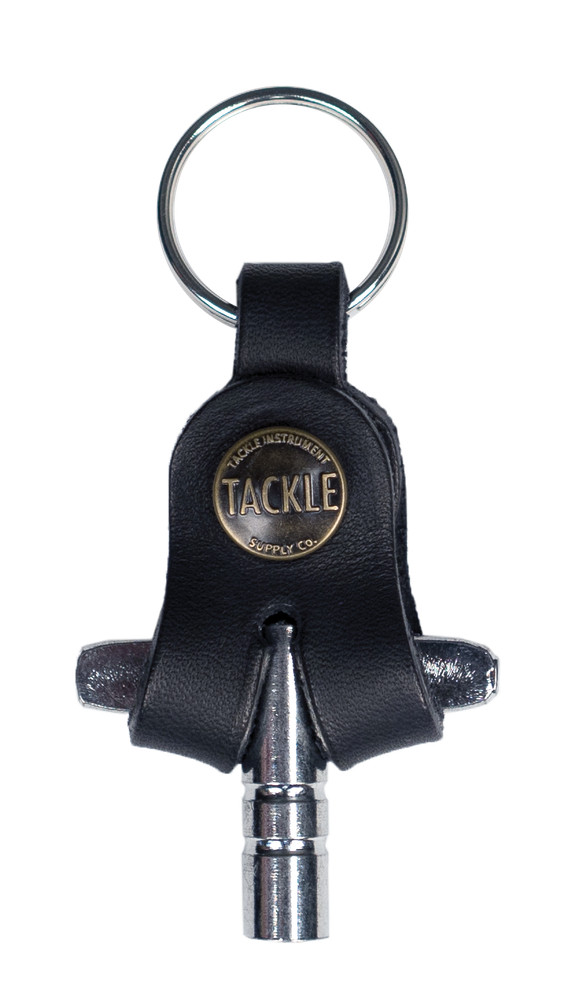 Tackle Leather Drum Key Case - Black
