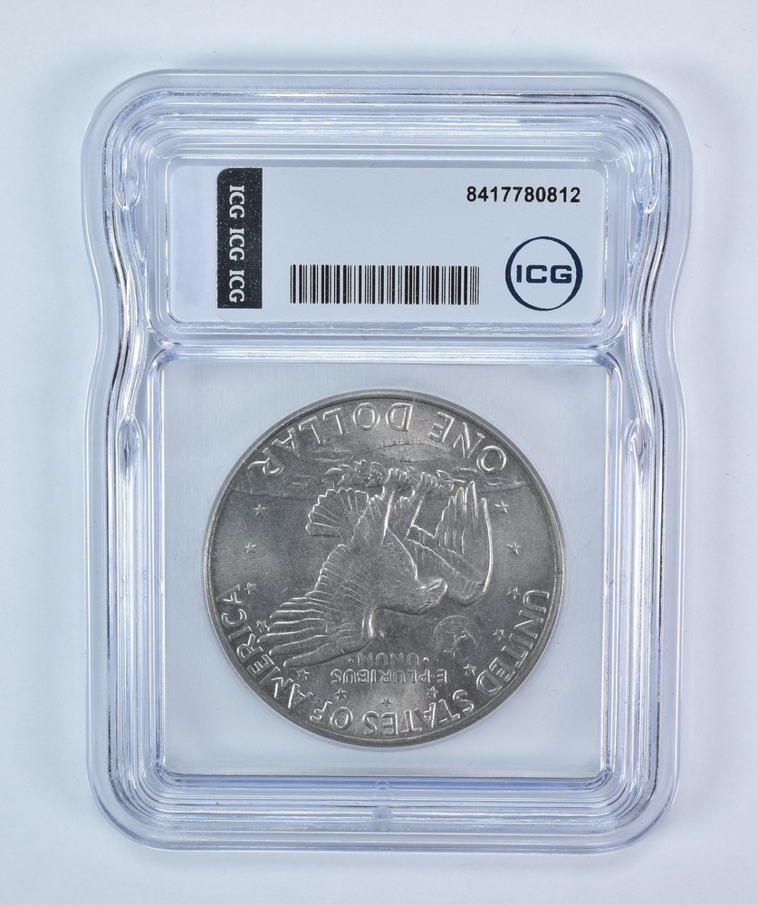 1972-D Eisenhower $1 MS64 ICG