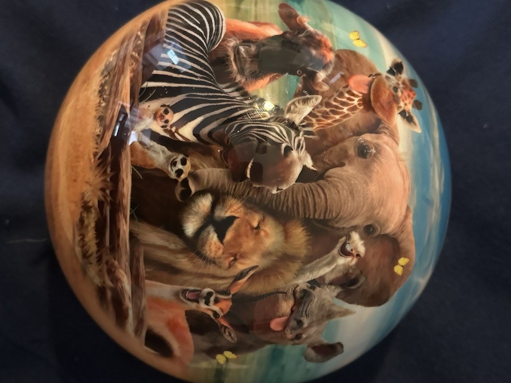 African Animals Bowling Ball, 10 Lbs.