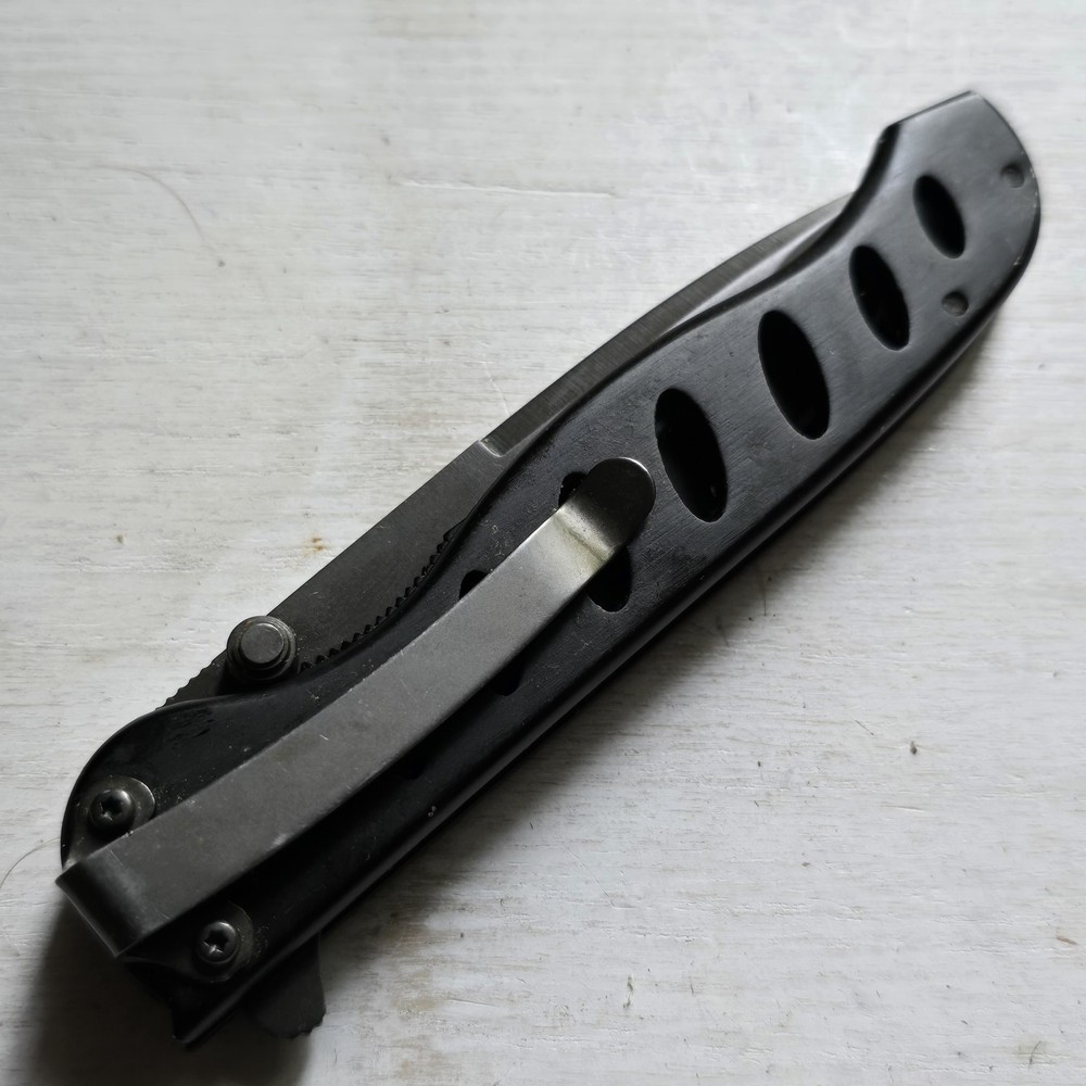 GERBER EVO LINER LOCK FLIPPER POCKET KNIFE 3.5" BLADE PLAIN EDGE BLADE